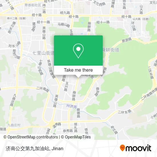 济南公交第九加油站 map