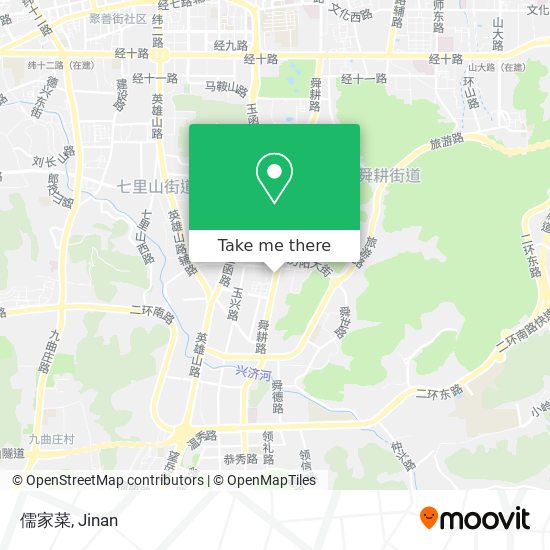 儒家菜 map