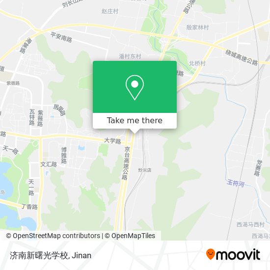 济南新曙光学校 map