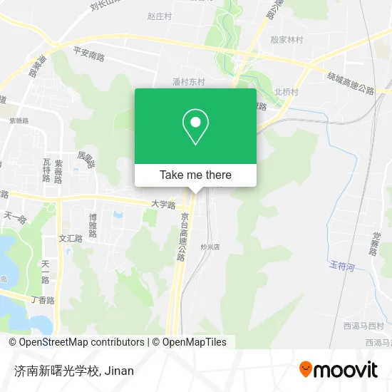 济南新曙光学校 map