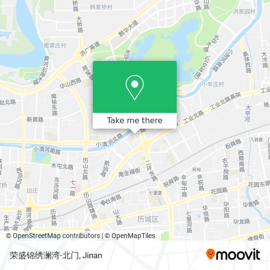 荣盛锦绣澜湾-北门 map