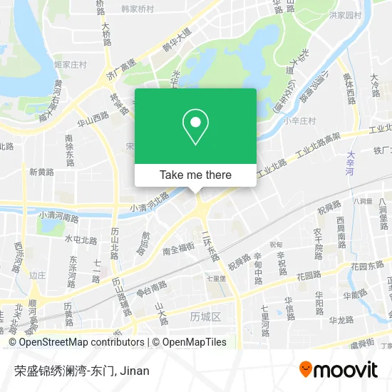 荣盛锦绣澜湾-东门 map