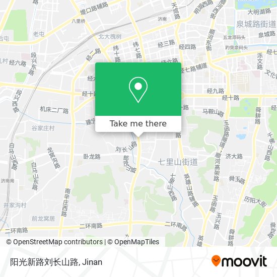 阳光新路刘长山路 map
