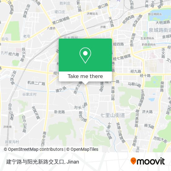 建宁路与阳光新路交叉口 map