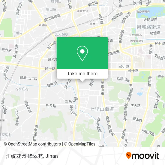 汇统花园-峰翠苑 map