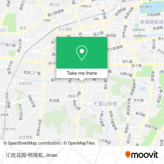 汇统花园-明湖苑 map