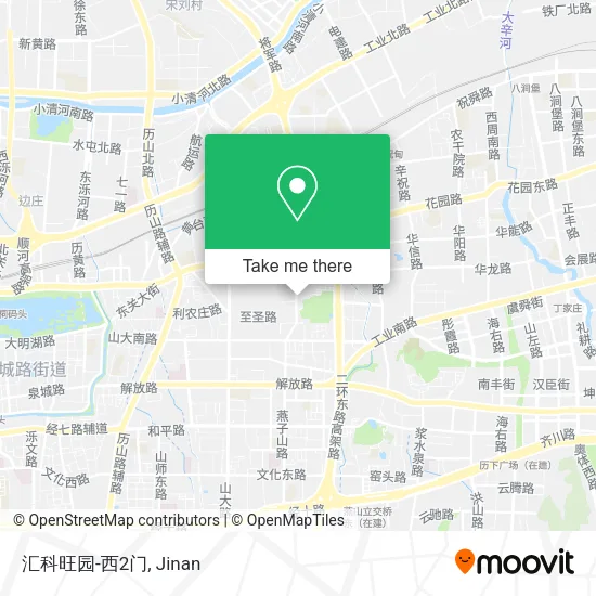 汇科旺园-西2门 map