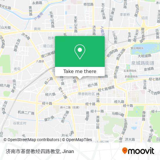 济南市基督教经四路教堂 map