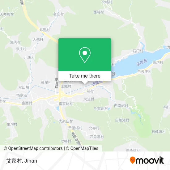 艾家村 map