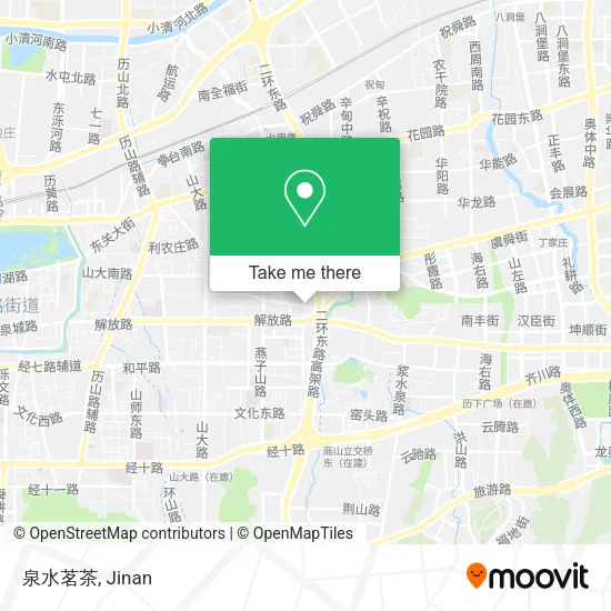 泉水茗茶 map