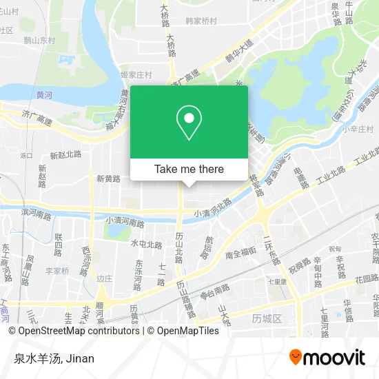 泉水羊汤 map