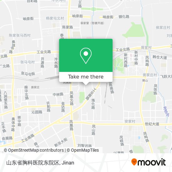 山东省胸科医院东院区 map