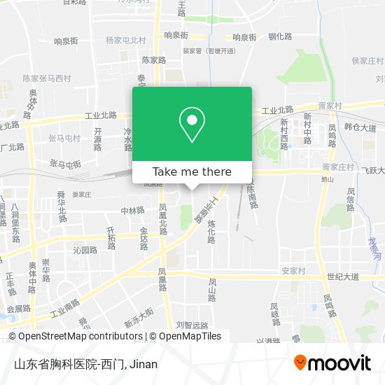 山东省胸科医院-西门 map