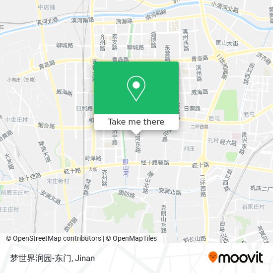 梦世界润园-东门 map