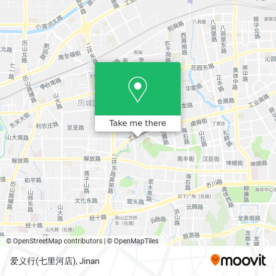 爱义行(七里河店) map