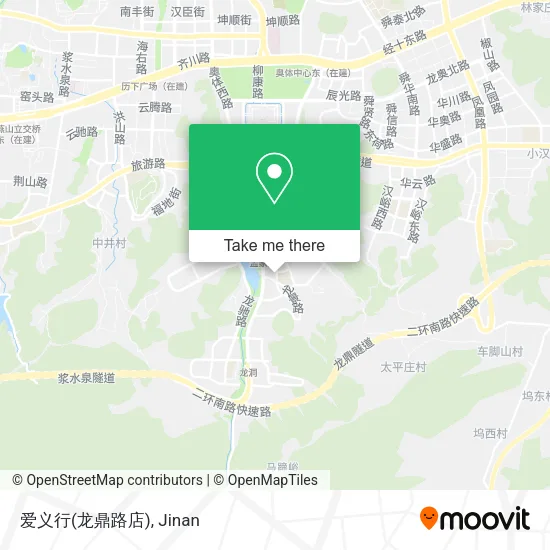 爱义行(龙鼎路店) map