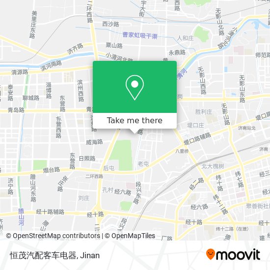 恒茂汽配客车电器 map