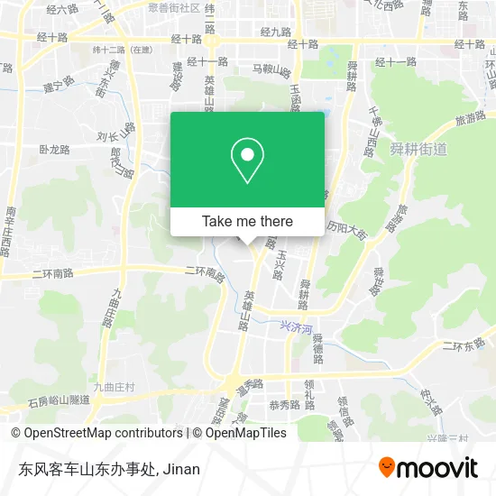 东风客车山东办事处 map
