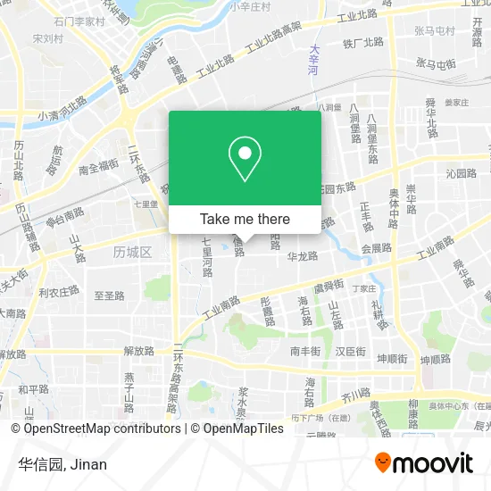 华信园 map