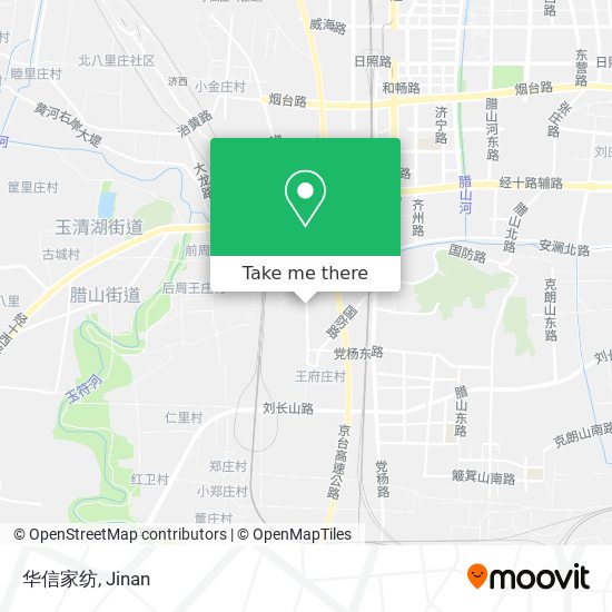 华信家纺 map