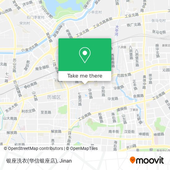 银座洗衣(华信银座店) map