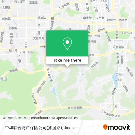 中华联合财产保险公司(旅游路) map
