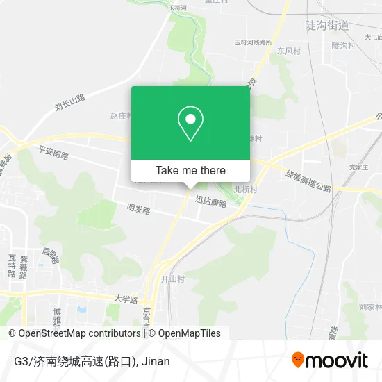 G3/济南绕城高速(路口) map