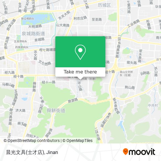 晨光文具(士才店) map