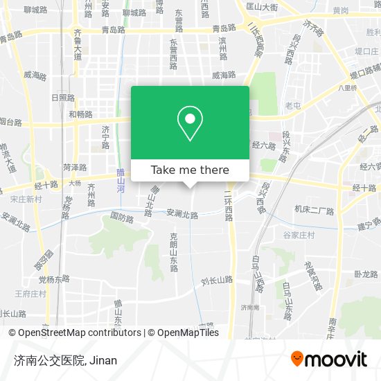 济南公交医院 map