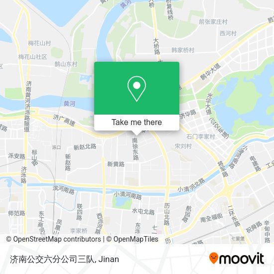 济南公交六分公司三队 map