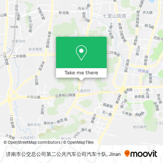 济南市公交总公司第二公共汽车公司汽车十队 map