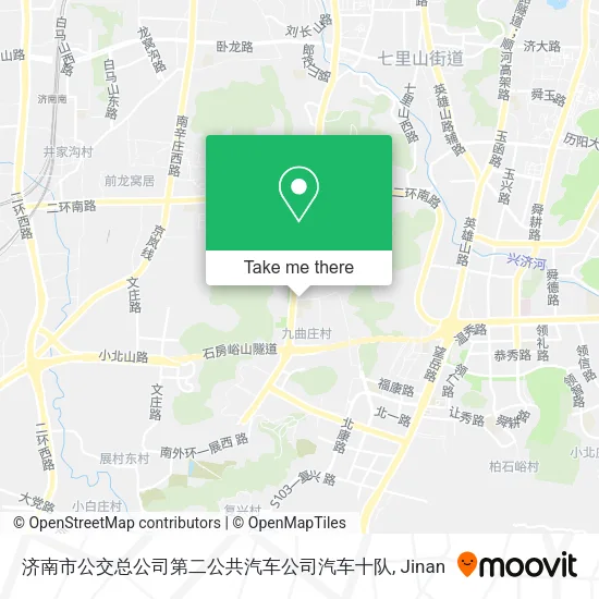 济南市公交总公司第二公共汽车公司汽车十队 map