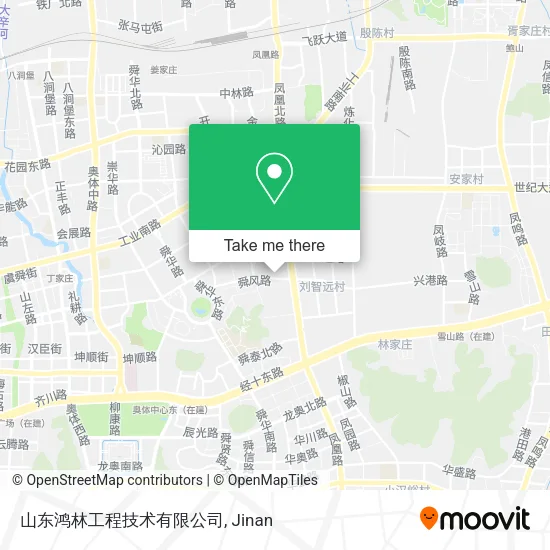 山东鸿林工程技术有限公司 map