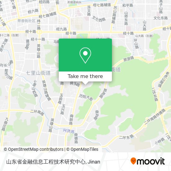 山东省金融信息工程技术研究中心 map