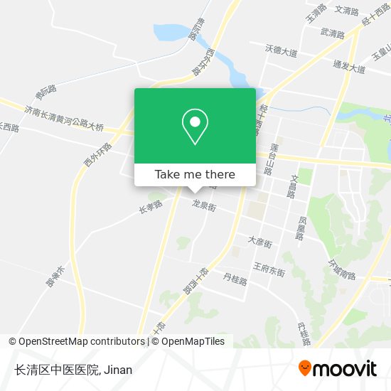 长清区中医医院 map