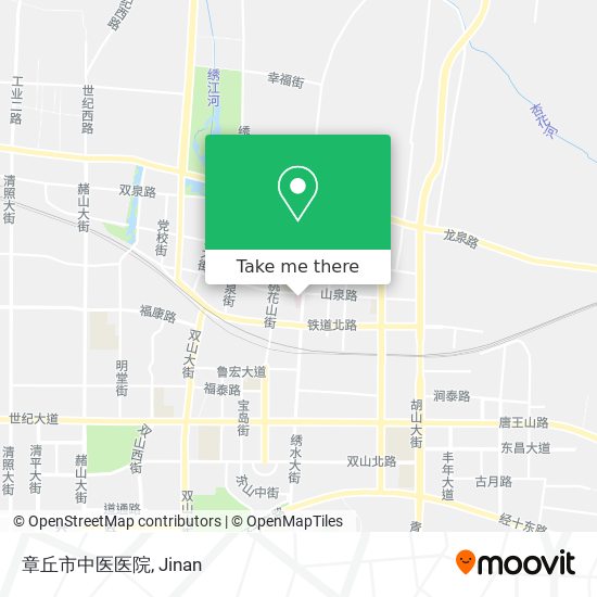 章丘市中医医院 map