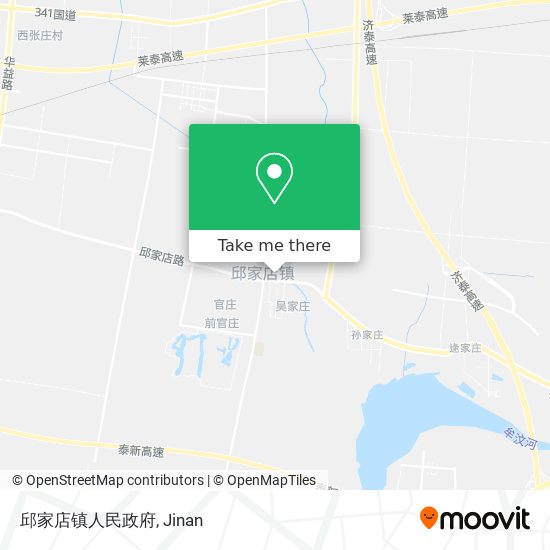 邱家店镇人民政府 map