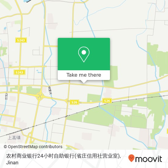 农村商业银行24小时自助银行(省庄信用社营业室) map