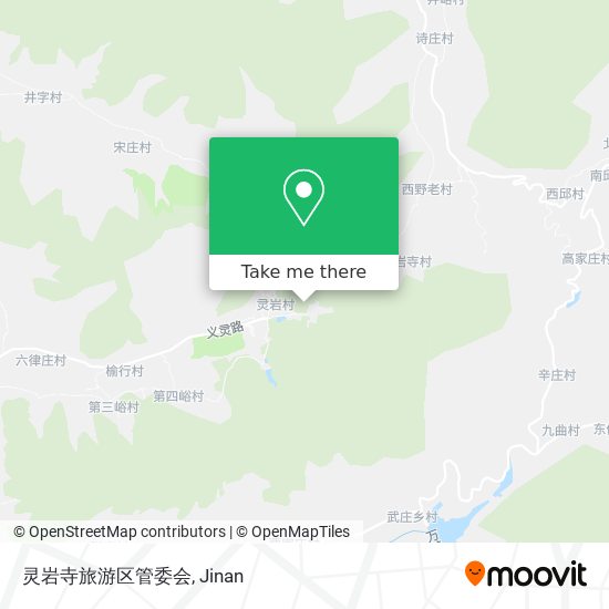 灵岩寺旅游区管委会 map