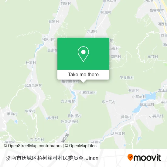 济南市历城区柏树崖村村民委员会 map