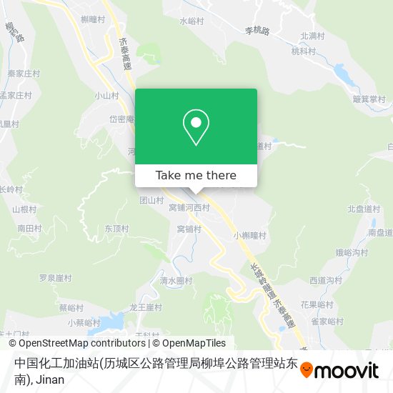 中国化工加油站(历城区公路管理局柳埠公路管理站东南) map