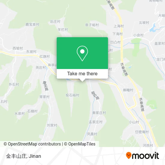 金丰山庄 map