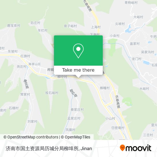 济南市国土资源局历城分局柳埠所 map