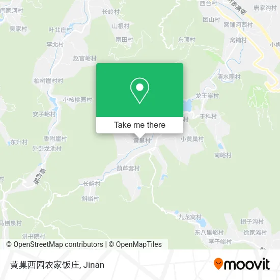 黄巢西园农家饭庄 map