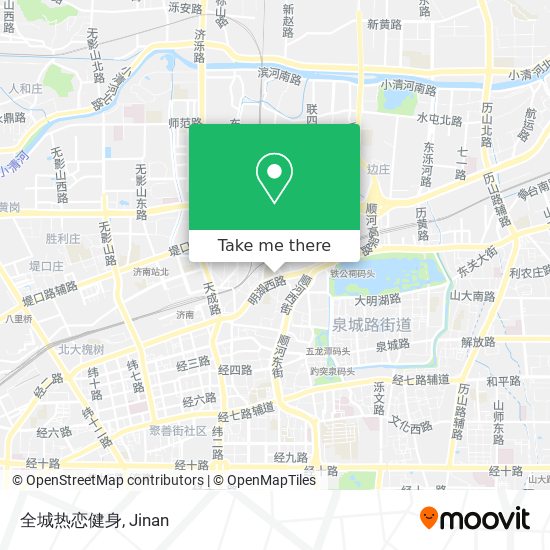 全城热恋健身 map