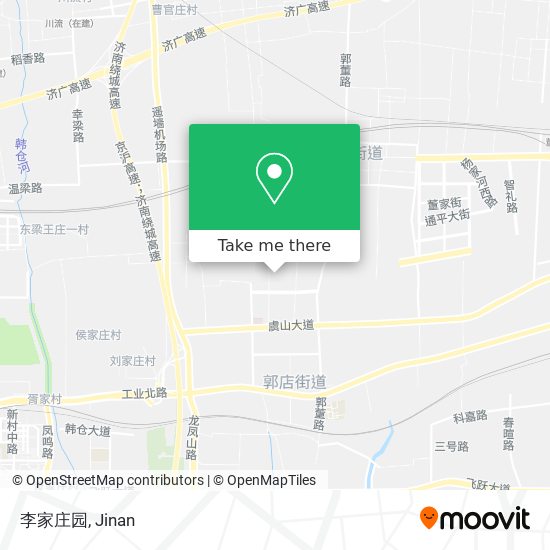 李家庄园 map