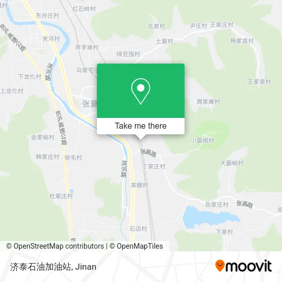 济泰石油加油站 map