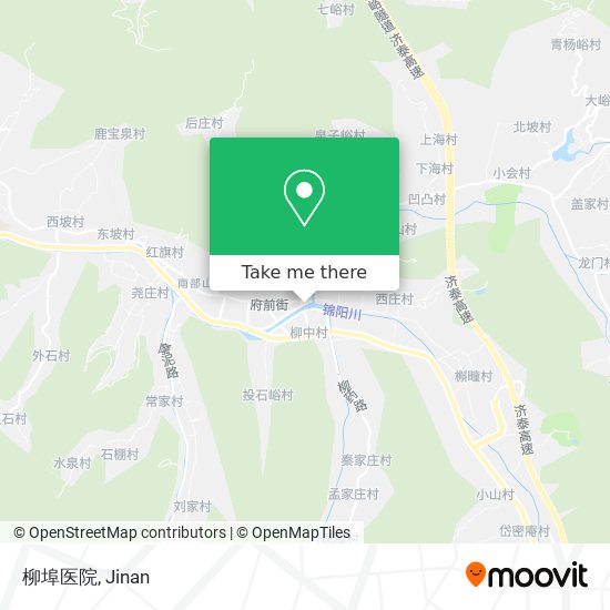 柳埠医院 map