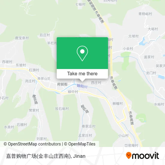 嘉普购物广场(金丰山庄西南) map