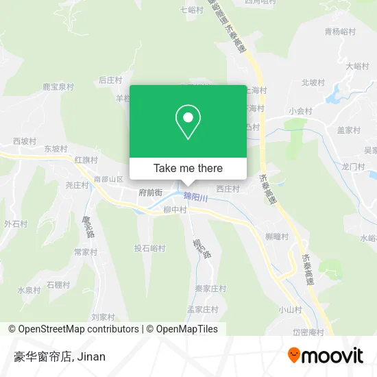 豪华窗帘店 map
